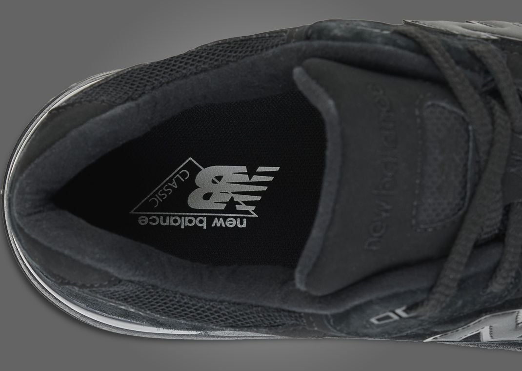 The New Balance 992 Made in USA Triple Black is Available Now