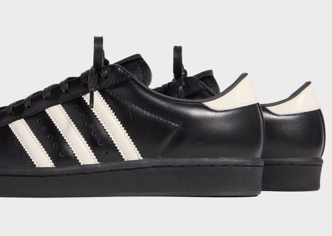 Kith x adidas Superstar Vintage Made in Germany Black Tie Detail