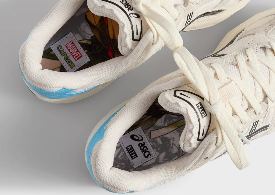 Kith x Marvel vs. Capcom x Asics x Asics Gel-Kayano 14 Ryu Insole