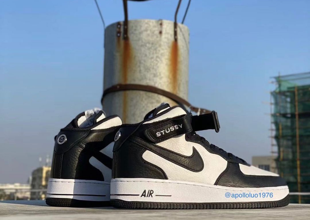 Stussy x Nike Air Force 1 Mid