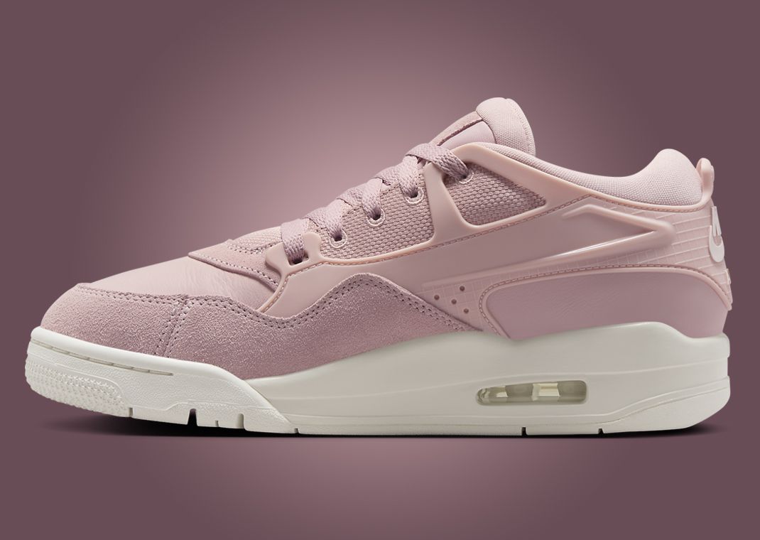 Air Jordan 4 RM Pink Oxford (W) Medial