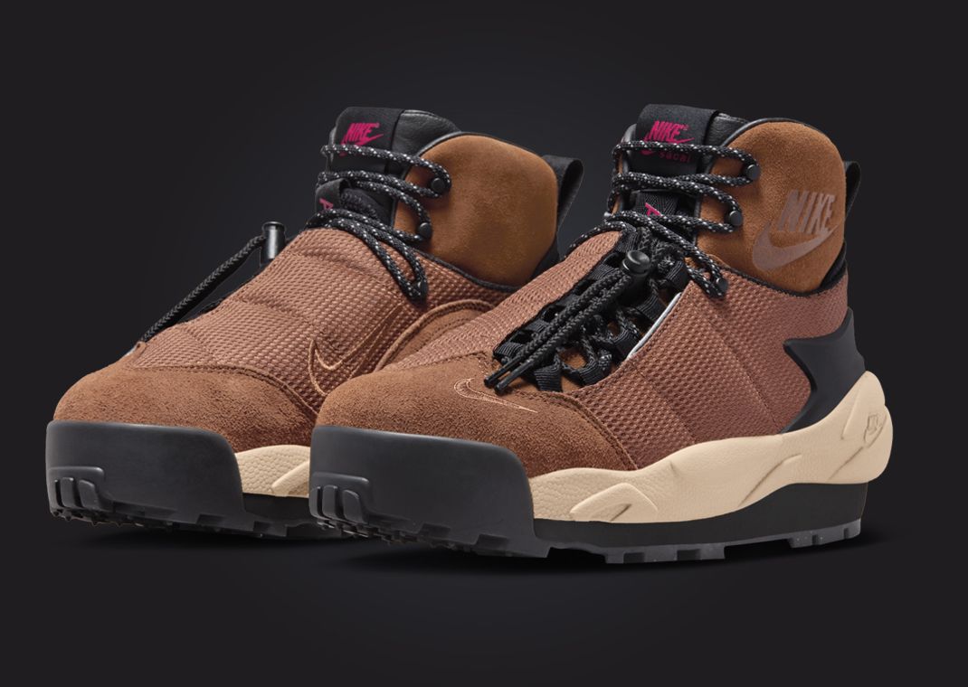 sacai x Nike Magmascape SP Light British Tan Angle