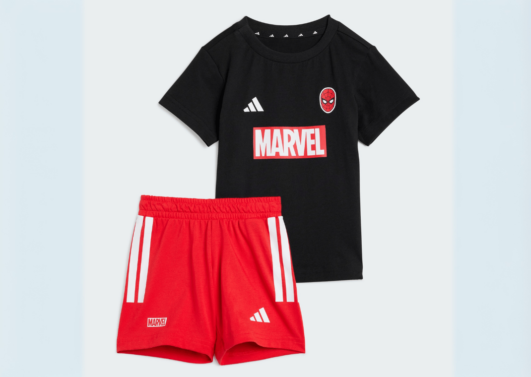 Marvel x adidas Spider-Man Tee Set
