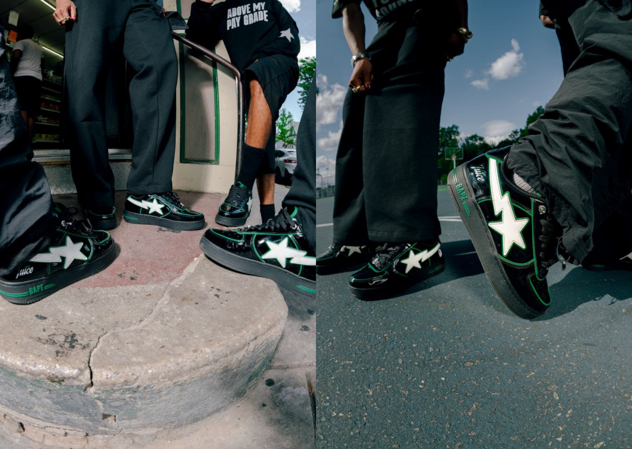7UICE x A Bathing Ape BAPE STA