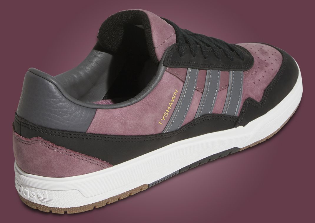 adidas Tyshawn II Shadow Fig Heel Angle