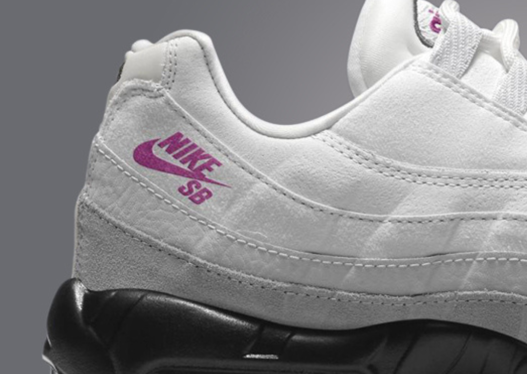 Nike SB x Nike Air Max 95 Cactus Flower Detail (mock-up)