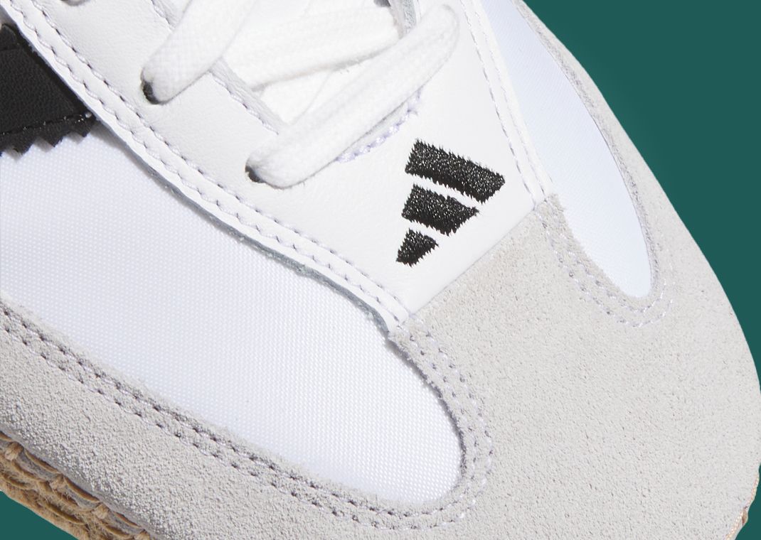 CLOT x adidas Samba Espadrille White Black - Toe Detail