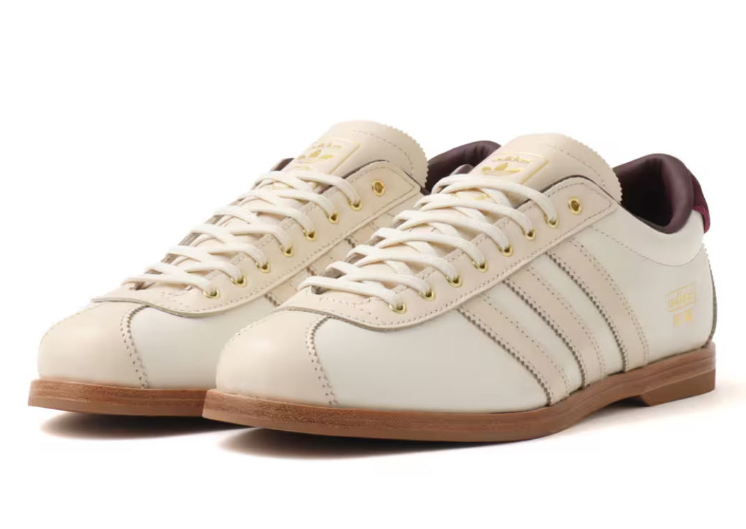 adidas Anfu Bowling Shoe Tan - Angle