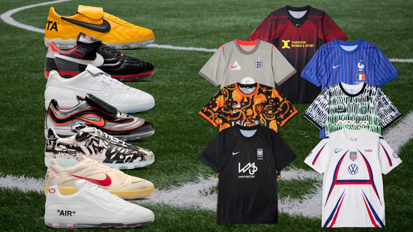 Nike's X2 Pack Features Seven Collaborators for Seven Countries