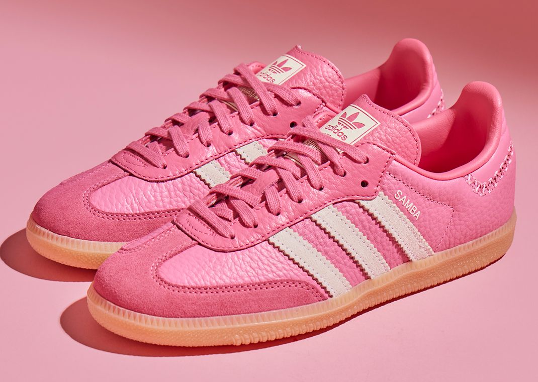 adidas Samba Bliss Pink Off White (GS) Angle