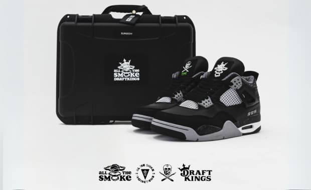The Shoe Surgeon x Air Jordan 4 All The Smoke