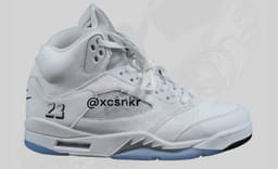 The Air Jordan 5 Retro White Metallic Returns Summer 2026