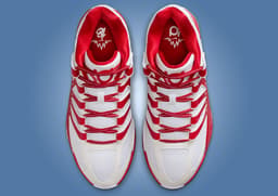Nike KD 18 TB White University Red Top