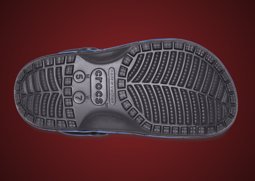 Spider-Man x Crocs Classic Clog - Bottom