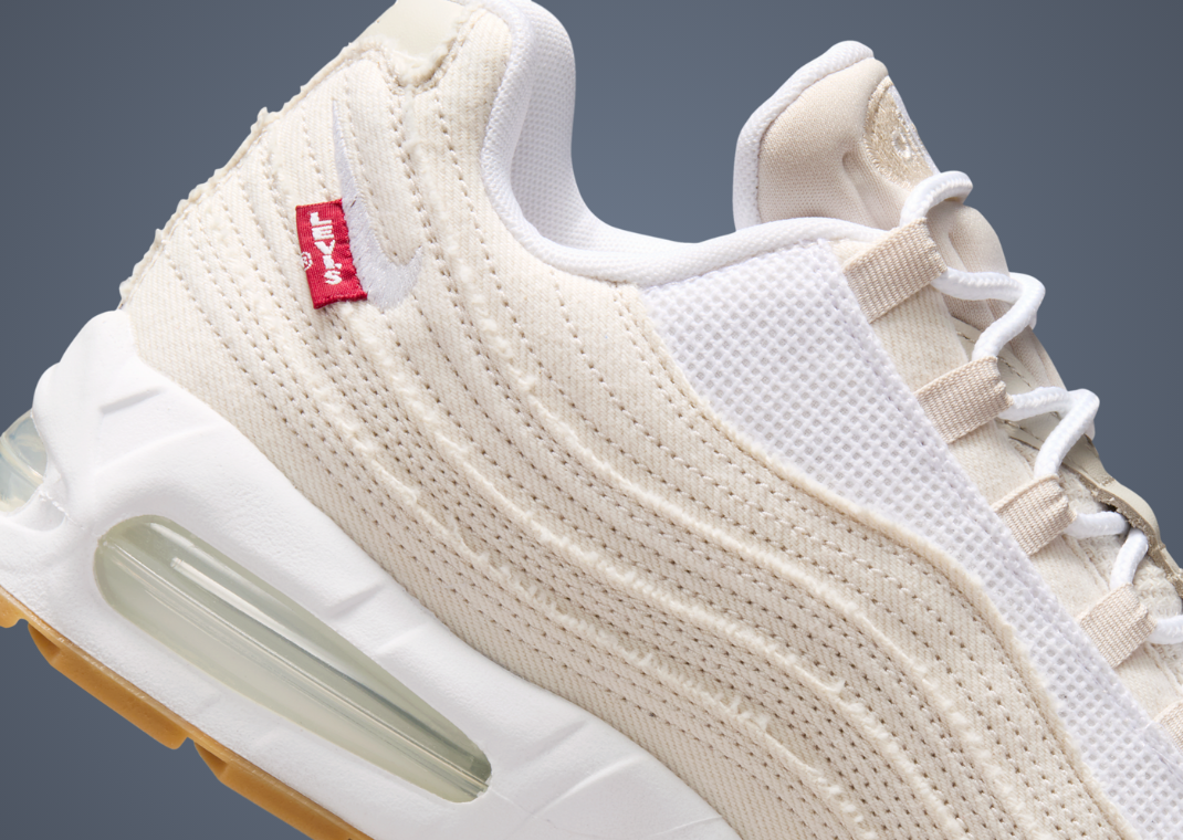 Levi’s x Nike Air Max 95 OG Light Orewood Brown Detail