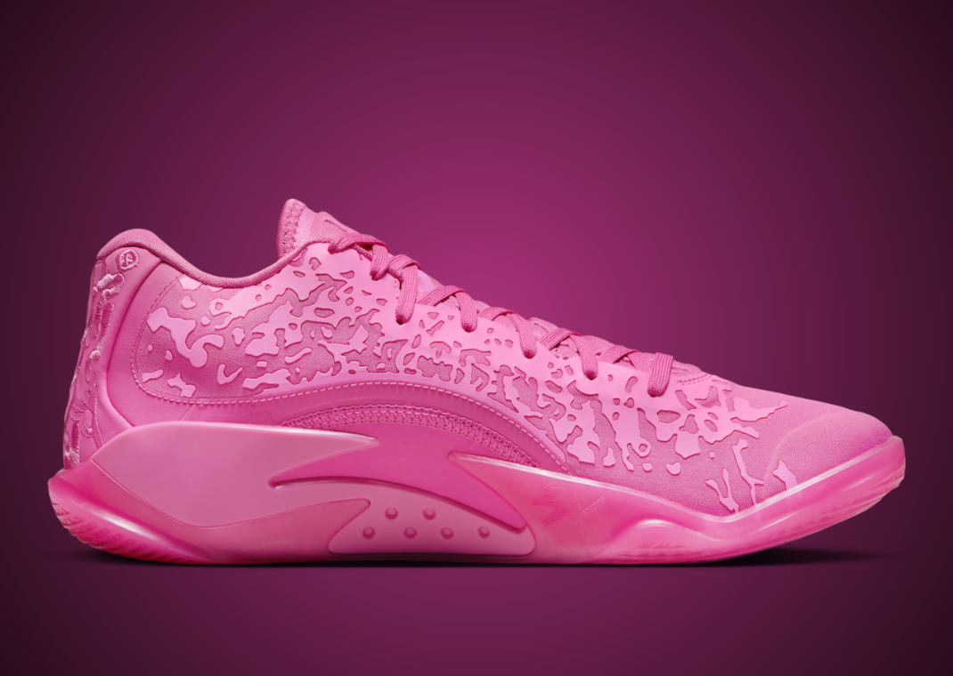 Jordan Zion 3 Pink Lotus Medial