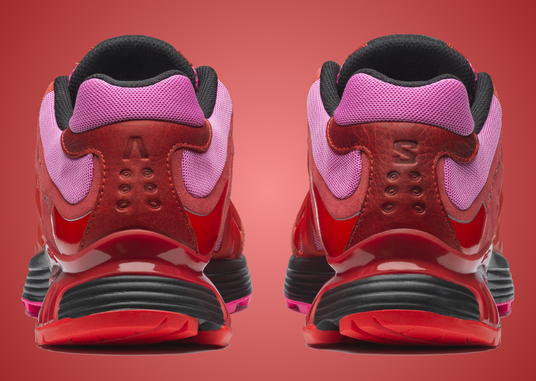 Aries x Salomon XT Whisper Fiery Red - Back