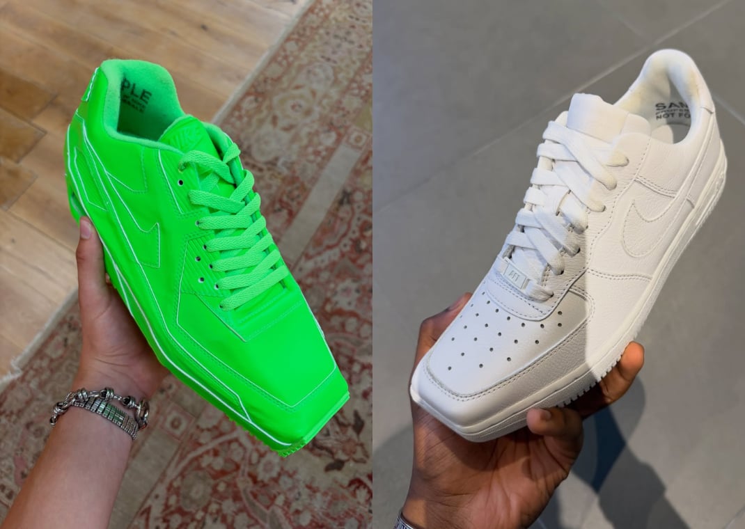 Nike Air Max 90 Square Toe and Nike Air Force 1 Low Square Toe