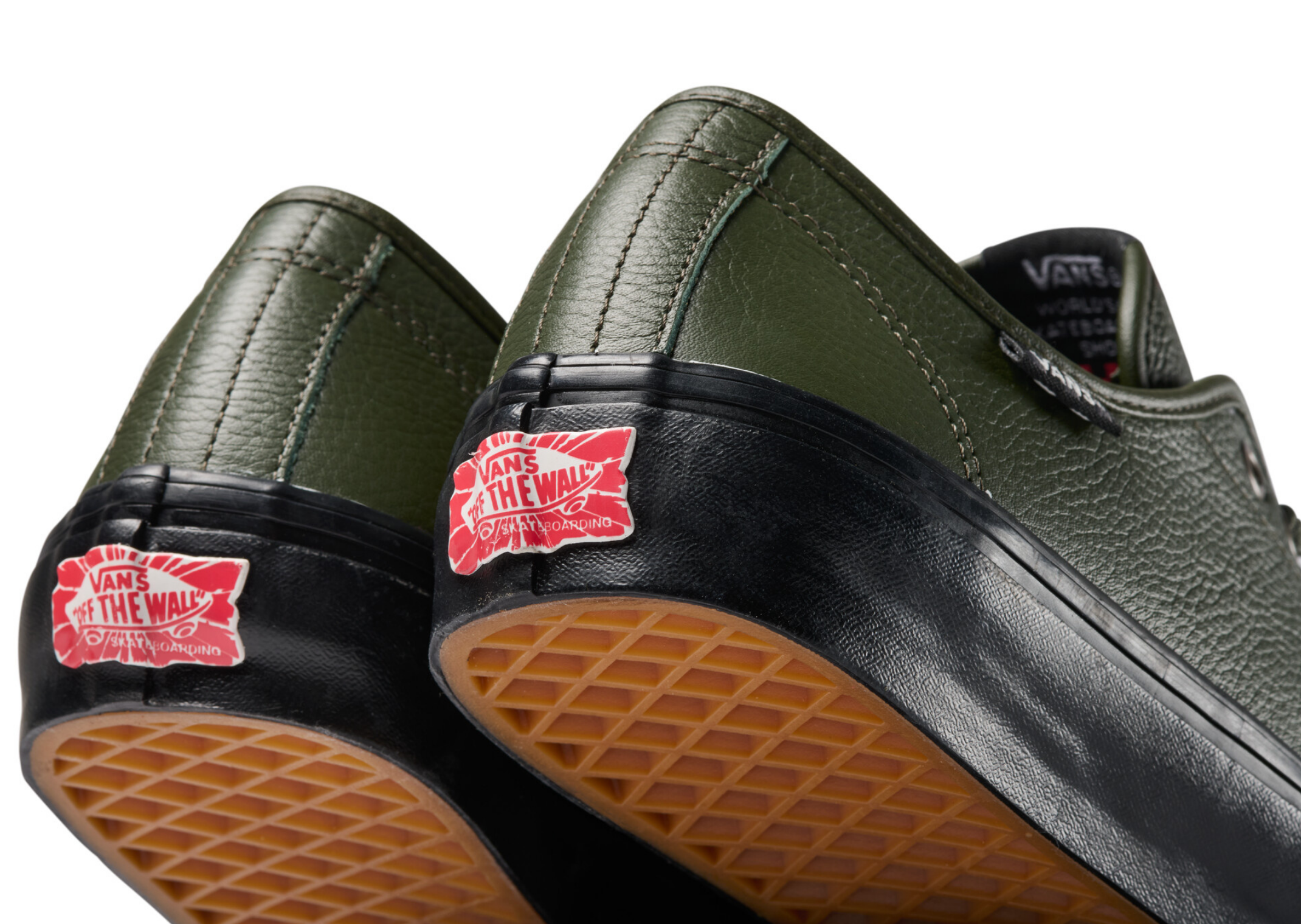 Hockey x Vans AVE Classic Green - Heel Detail