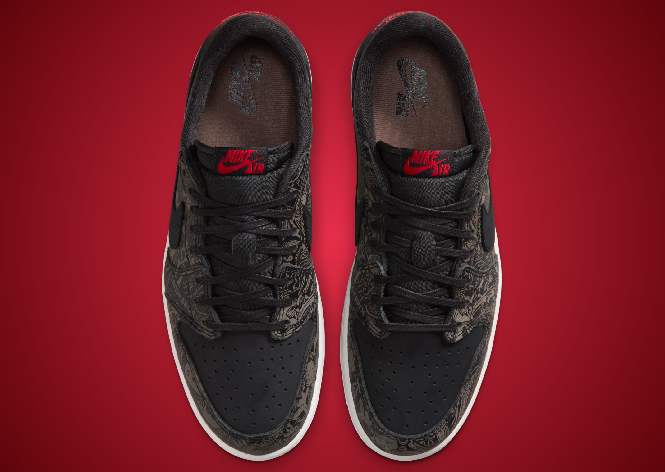 Air Jordan 1 Retro Low Laser - Top