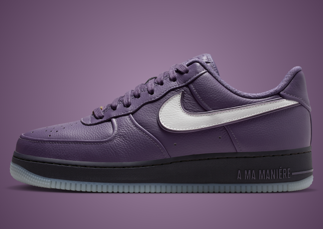 A Ma Maniere x Nike Air Force 1 WYWS Canyon Purple - Lateral