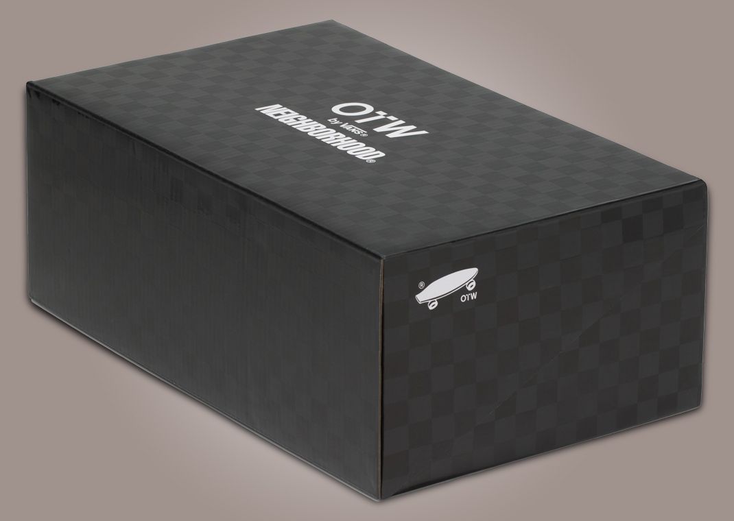 NEIGHBORHOOD x Vans OTW Half Cab 33 White Packaging