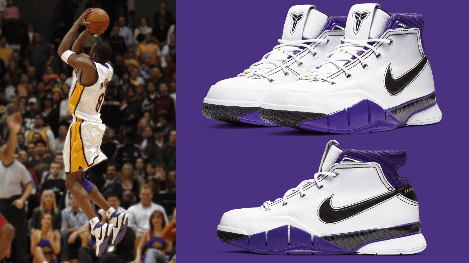 The Nike Kobe 1 Protro 81 Point Game Returns for the 20th Anniversary of Kobe's Monster Performance