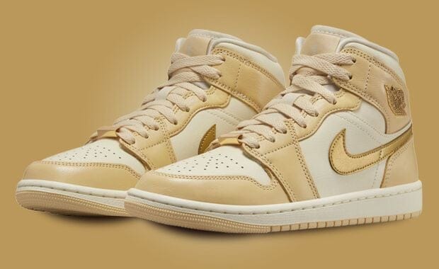 The Air Jordan 1 Mid Pale Vanilla Coconut Milk Releases Holiday 2023