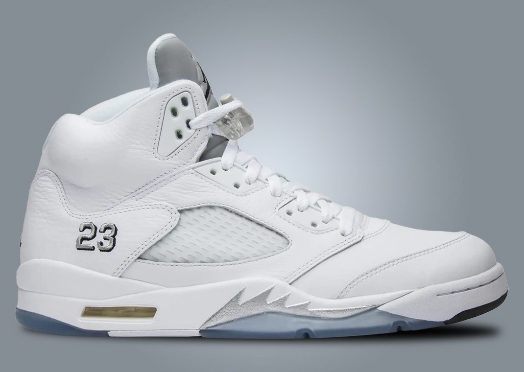 The Air Jordan 5 Retro White Metallic Returns Summer 2026