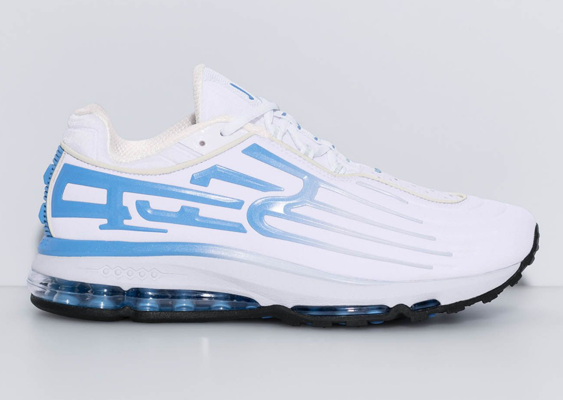 Supreme x Nike Air Max 2001 Air Ecstasy White University Blue - Lateral