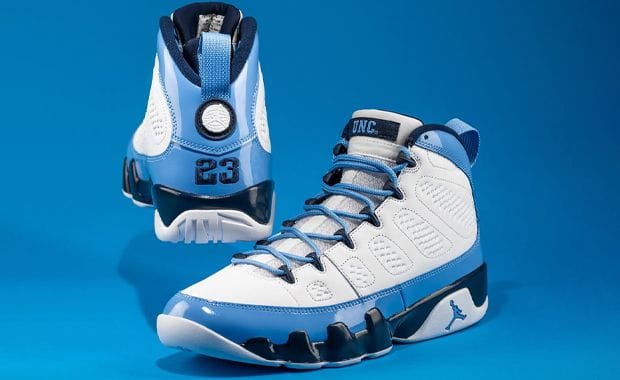 This Air Jordan 9 Retro UNC PE is Limited to 50 Pairs