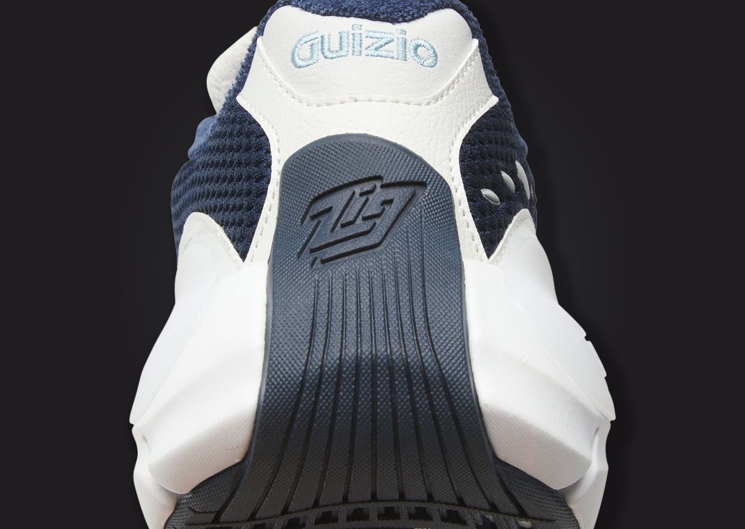 GUIZIO x Reebok Zig Kienetica 2.5 Pure Grey Heel Tab