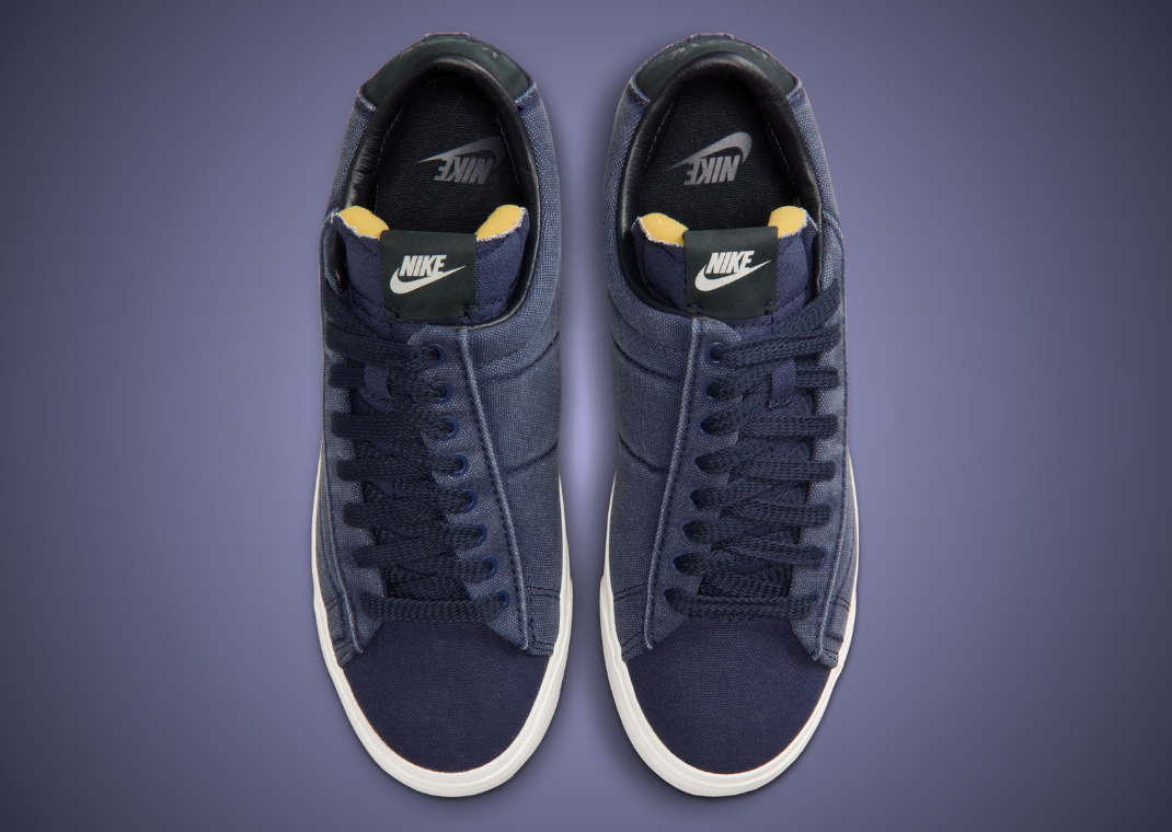Devin Booker x Nike Blazer Low College Navy - Top