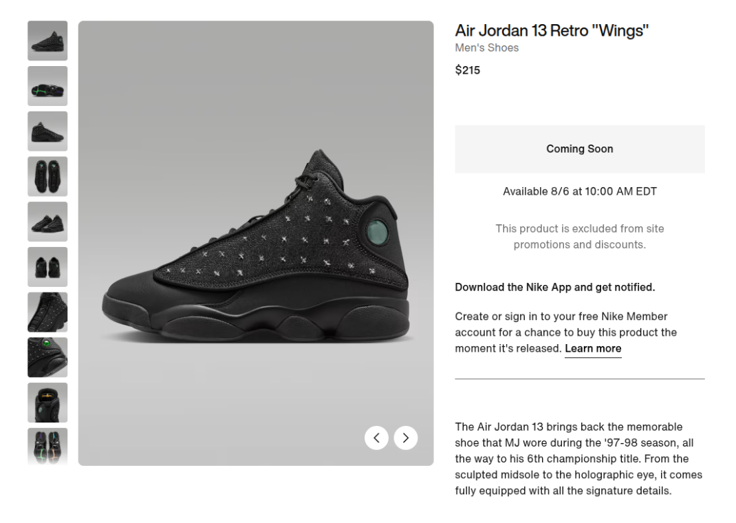 Air Jordan 13 Wings