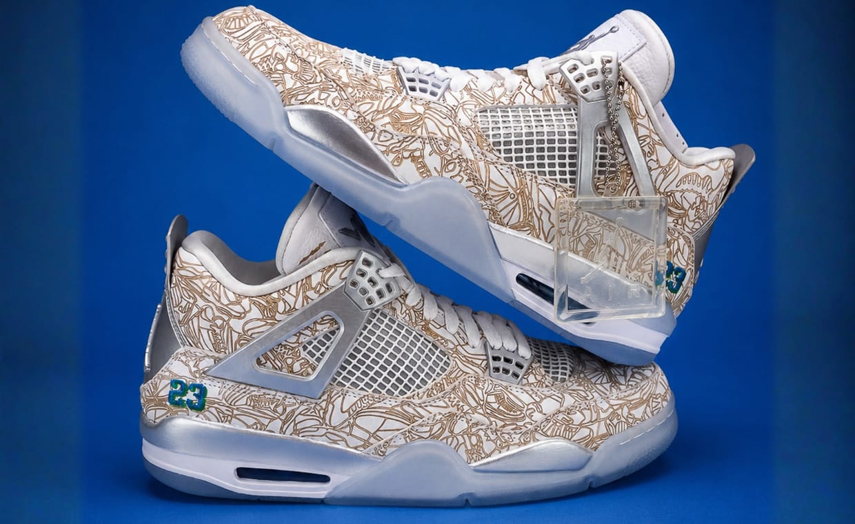 This One-of-One Air Jordan 4 Retro Laser PE Was Made for Maya Moore in 2019