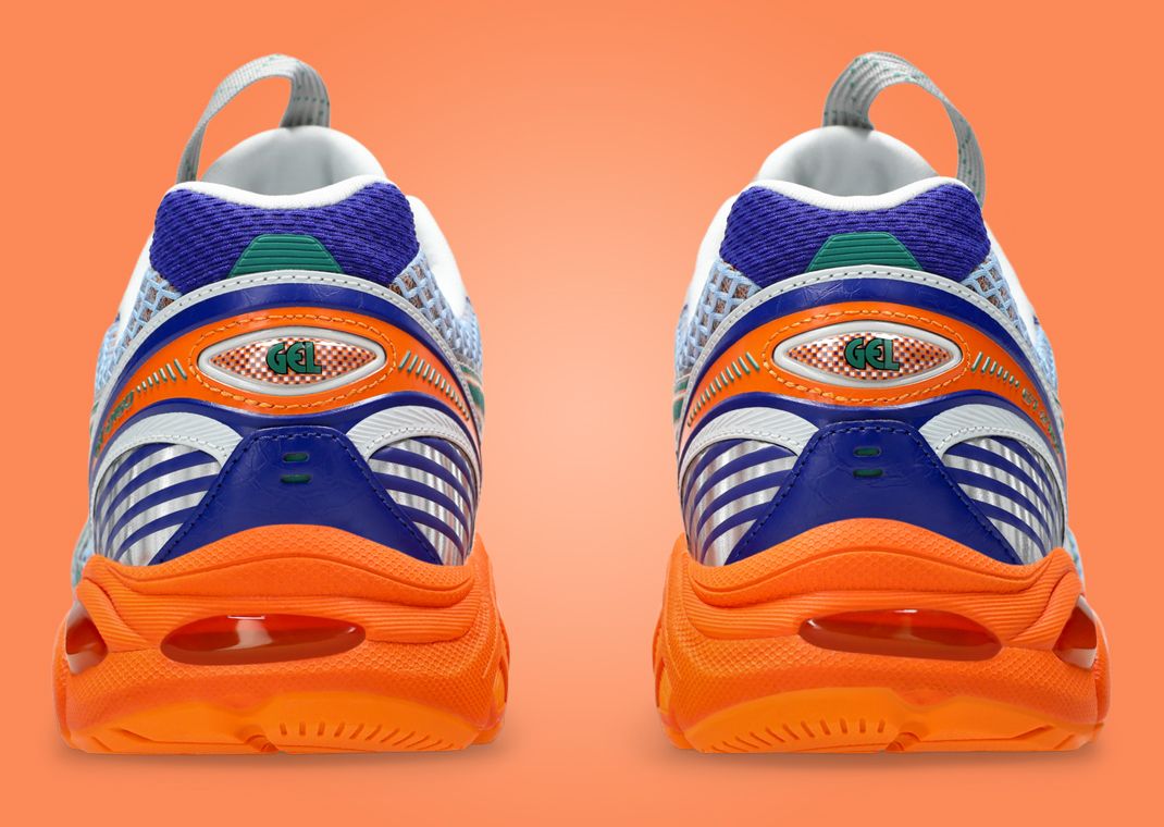 Kiko Kostadinov x Asics UB7-S GT-2160 Lava Orange Heel