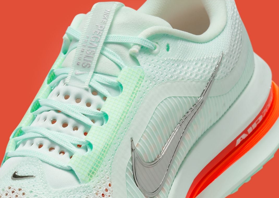 Nike Air Pegasus Premium Barely Green Bright Crimson