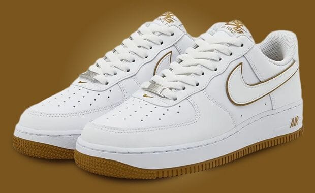 The Nike Air Force 1 Low Adds Bronzine Accents