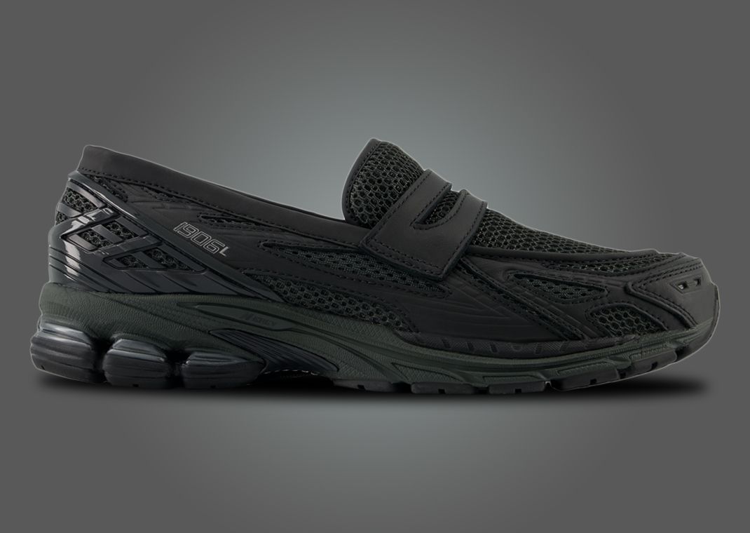 The New Balance 1906L Loafer Black Mesh Releases December 2024