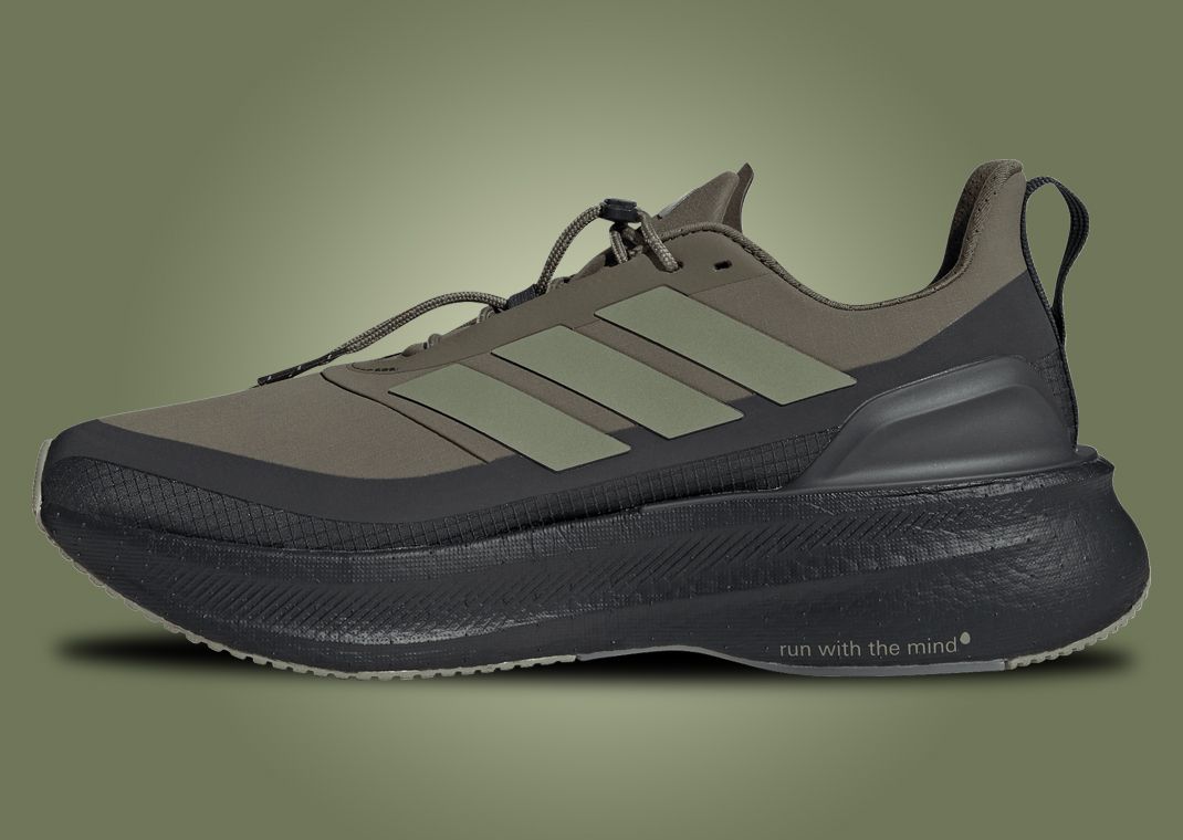 Hermanos Koumori x adidas Ultraboost 5 Tent Green Medial