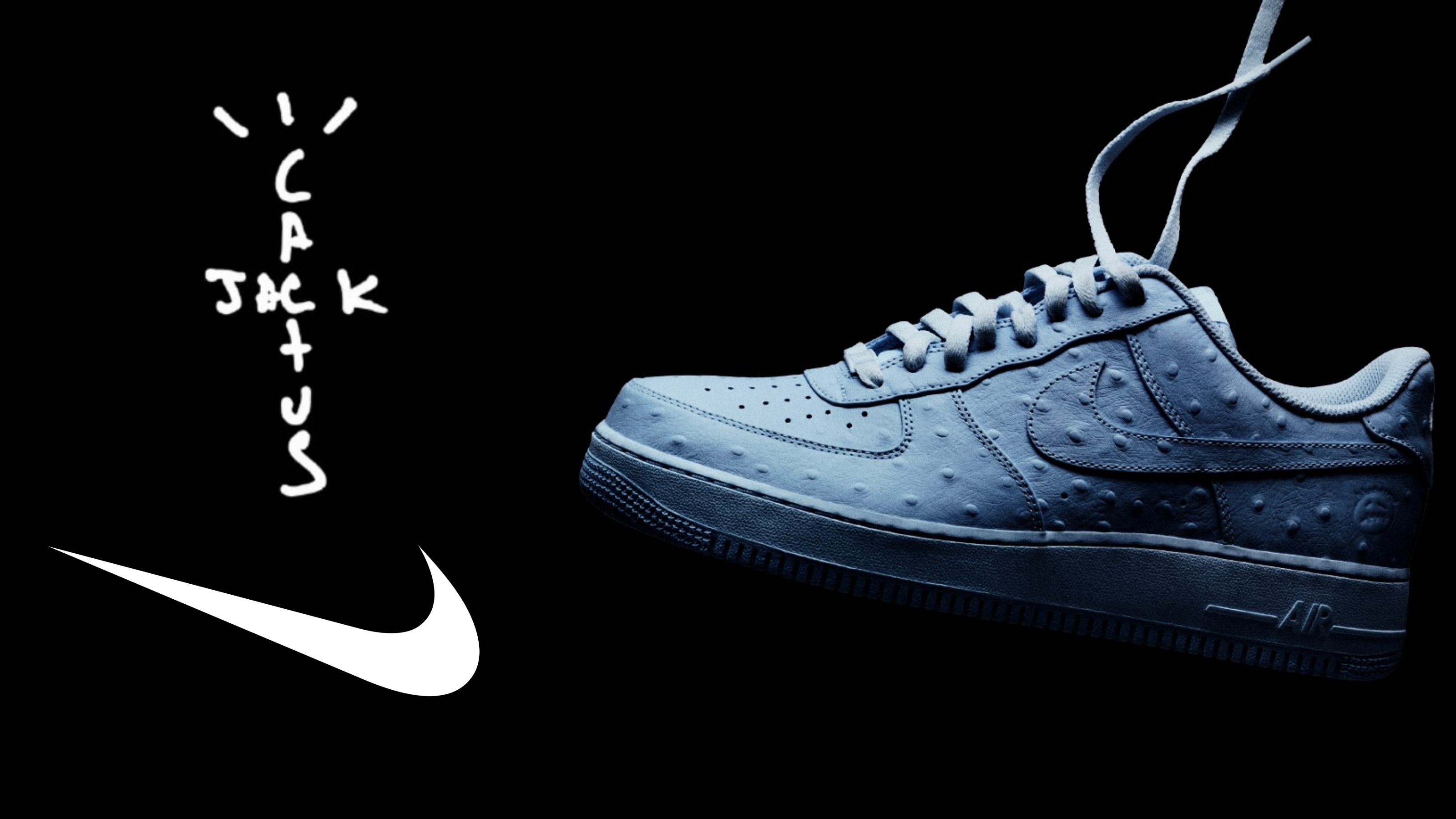 Travis Scott’s Nike Air Force 1 Low Ice Blue is Available at a Pop-Up in NYC