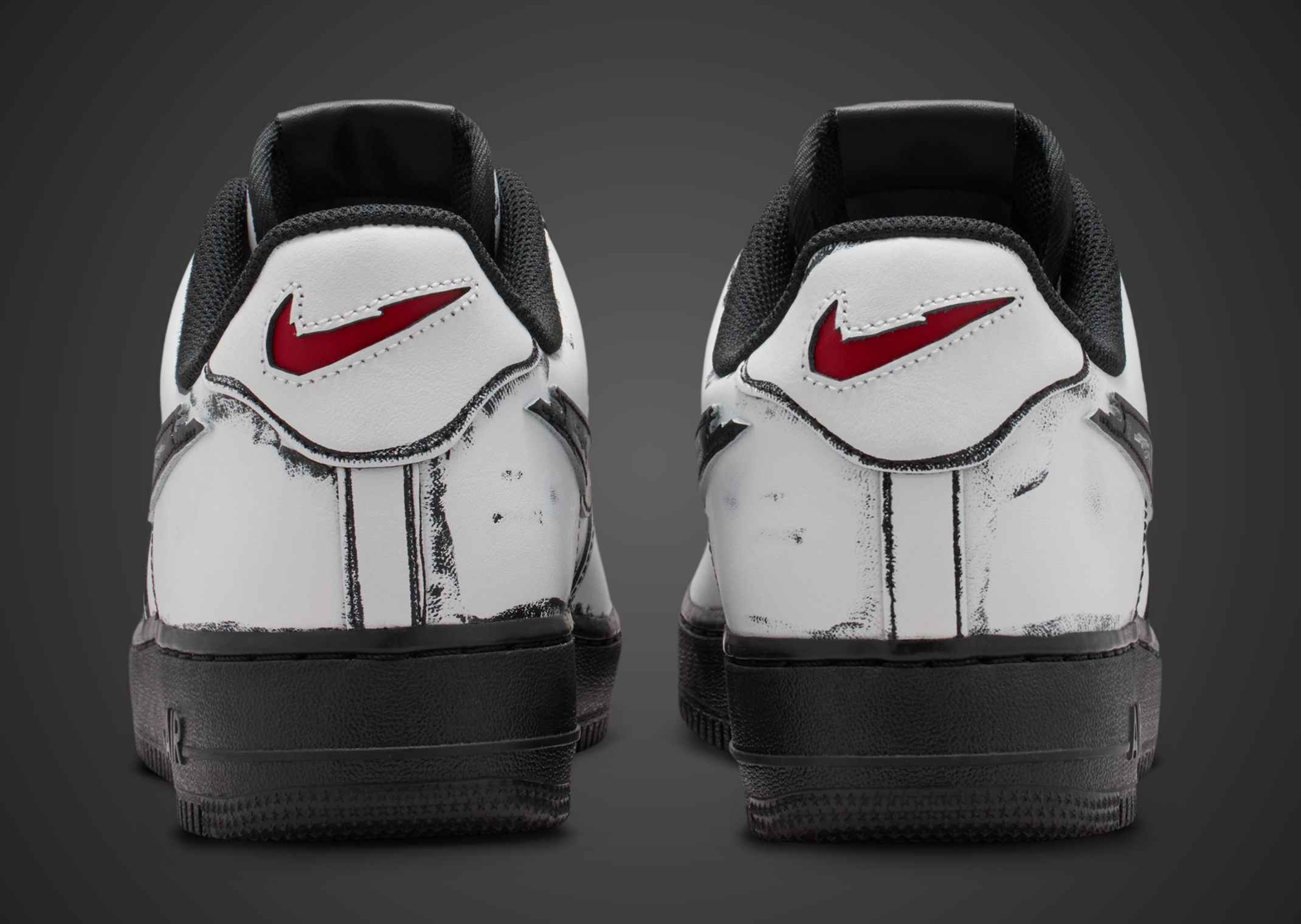 Nike Air Force 1 Low Scream Official Look - Back