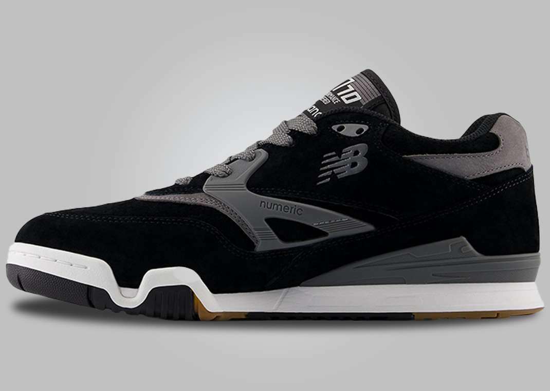 New Balance Numeric 770 Black/Grey - Medial