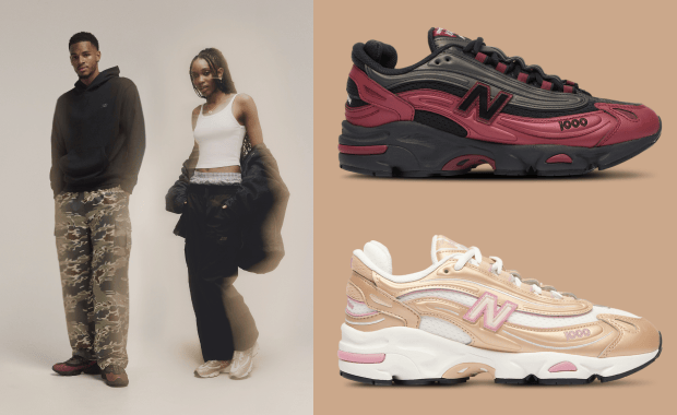 Dejounte Murray Models Foot Locker Exclusive New Balance 1000 Pack