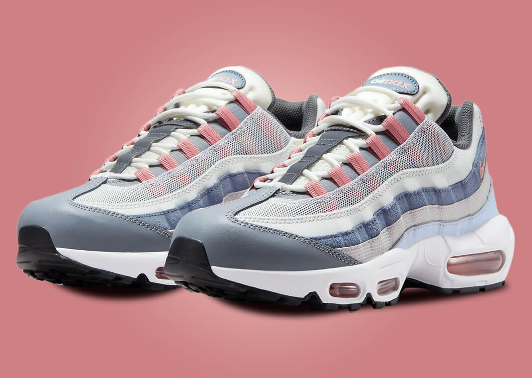 Nike Air Max 95 Vast Grey Red Stardust