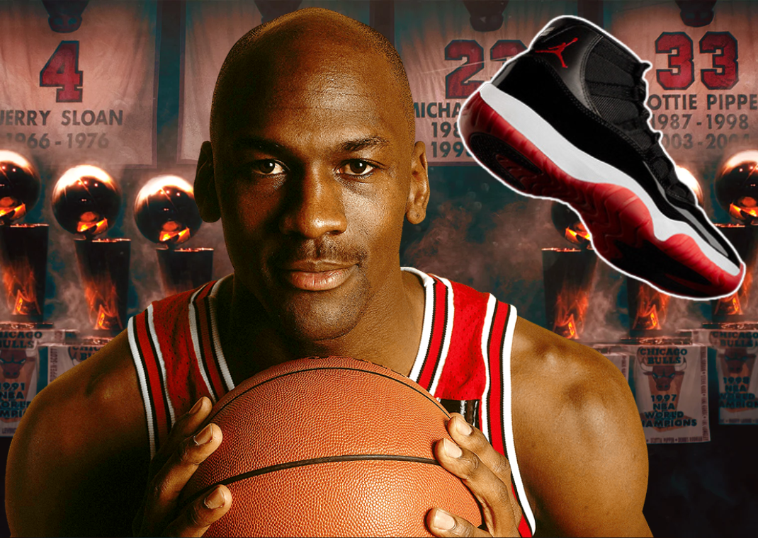 Michael Jordan and the Air Jordan 11 Playoff