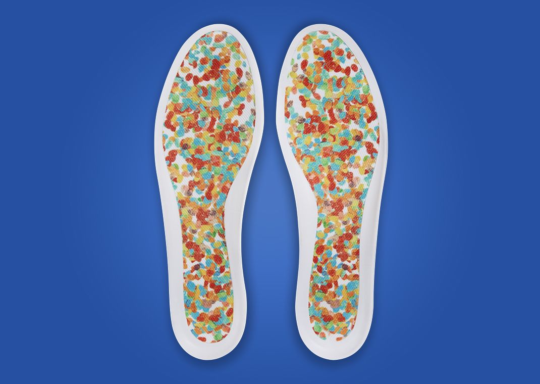 Nike LeBron 4 Menace Fruity Pebbles Insole