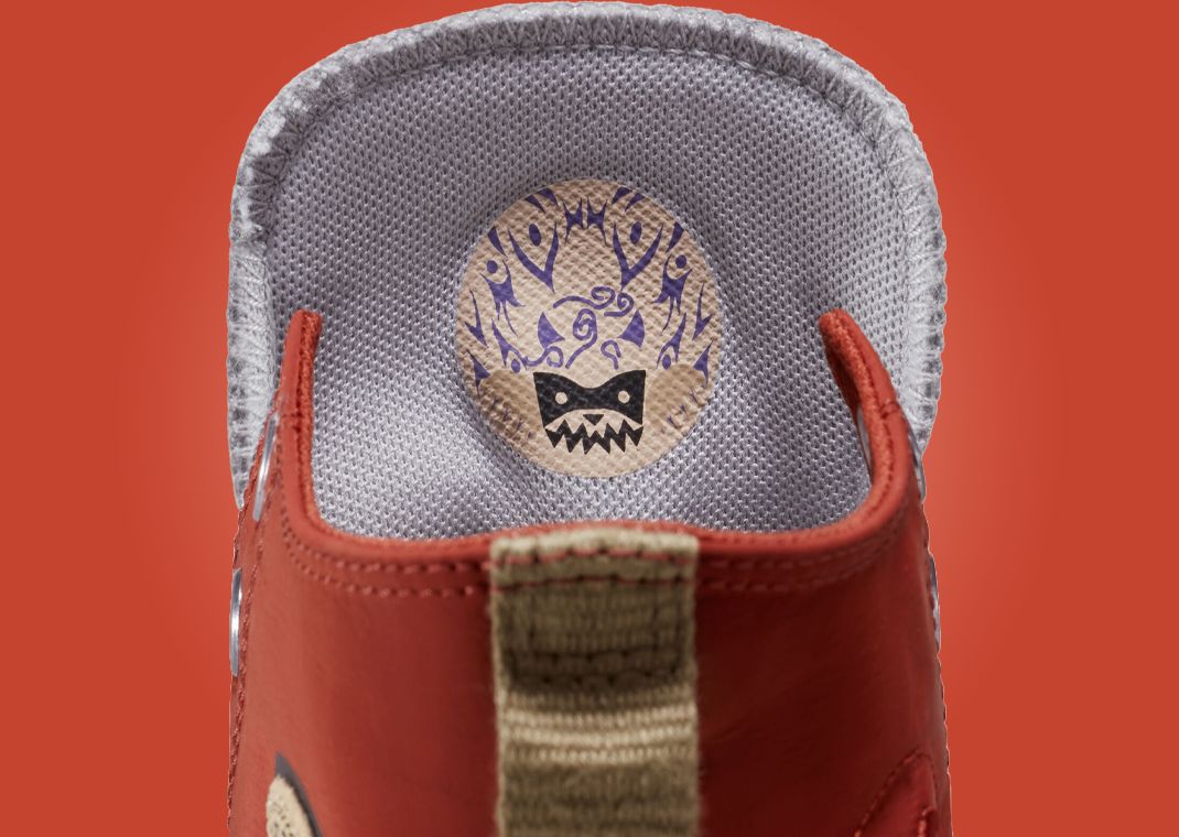 Naruto x Converse Chuck Taylor Gaara Tongue