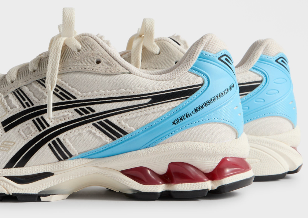 Kith x Marvel vs. Capcom x Asics x Asics Gel-Kayano 14 Ryu Heel Detail