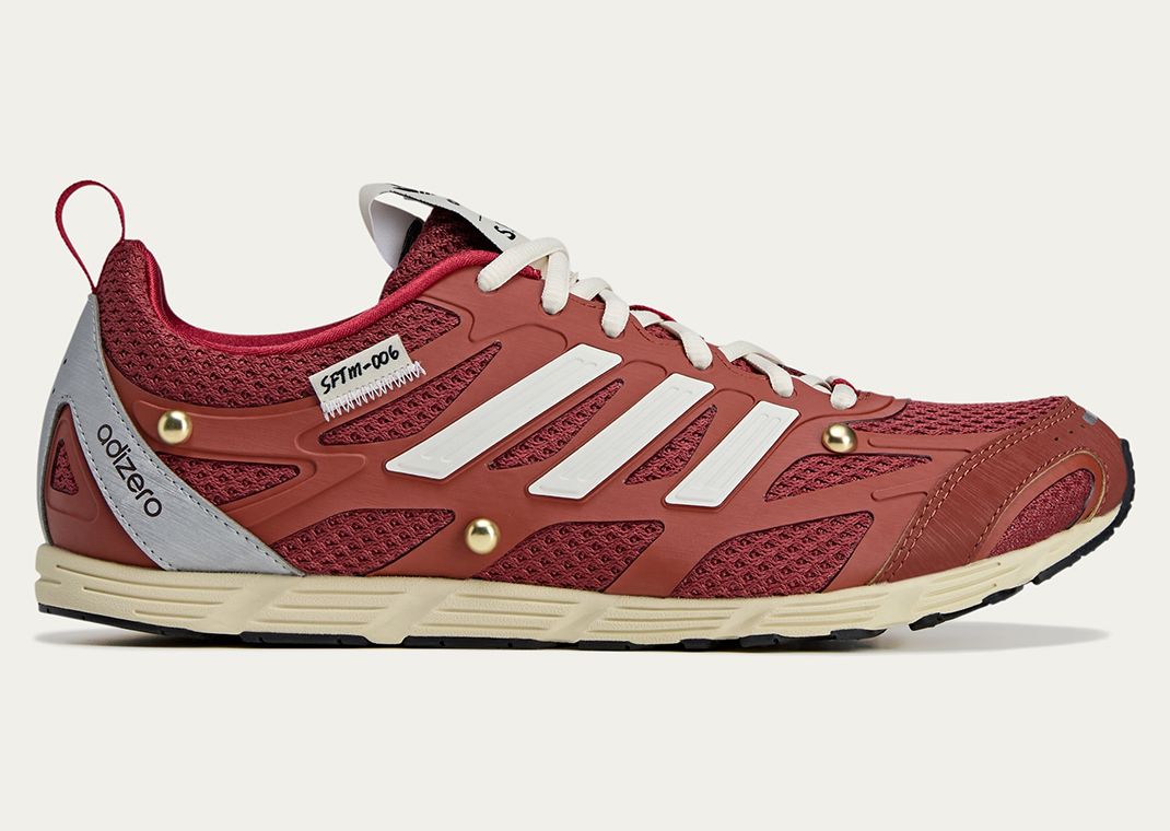 SFTM x adidas adizero PR Red (W) Lateral